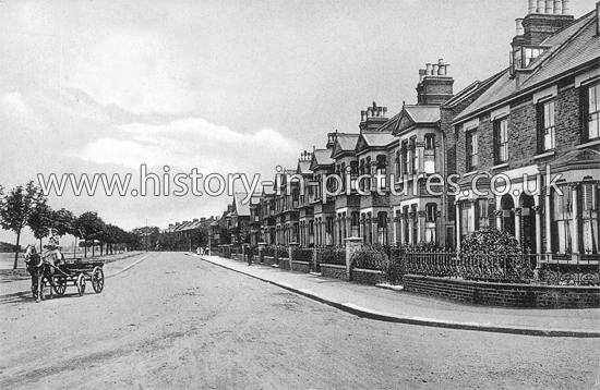 Capel Road junction Cranmer Road, Forest Gate, London. c.1908